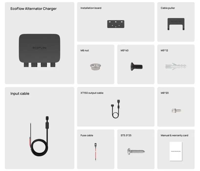 EcoFlow Alternator Charger 800W Автомобільна зарядна станція