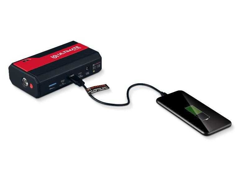 Mobilne urządzenie rozruchowe UMAP 12000 C4 z powerbankiem 12 000 mAh