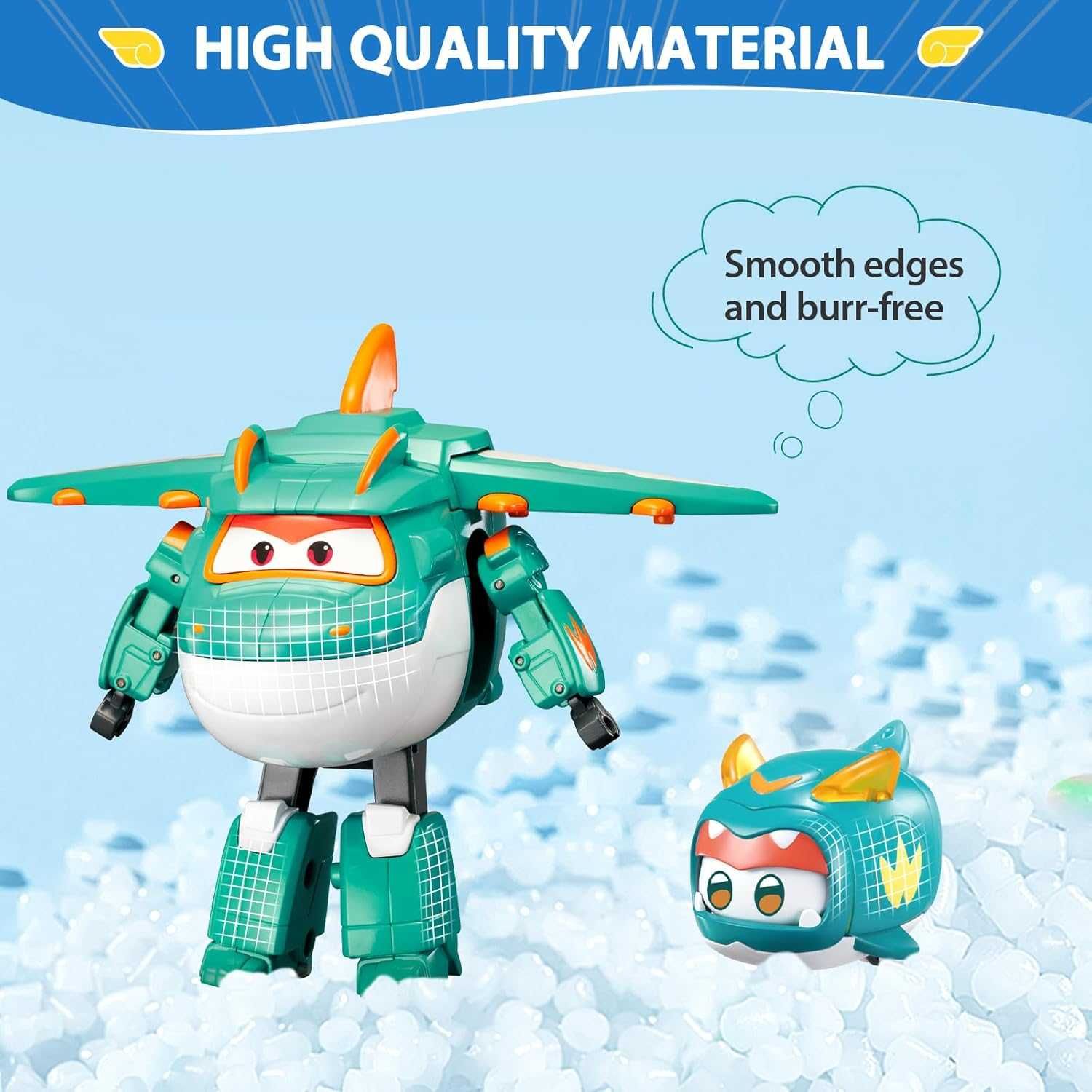 Super Wings Transformacja Tino & Pet