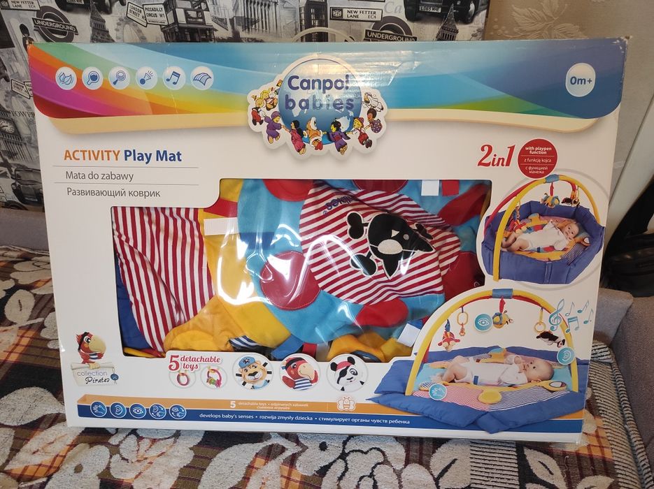 Развиваючий коврик Canpol babies Пірати