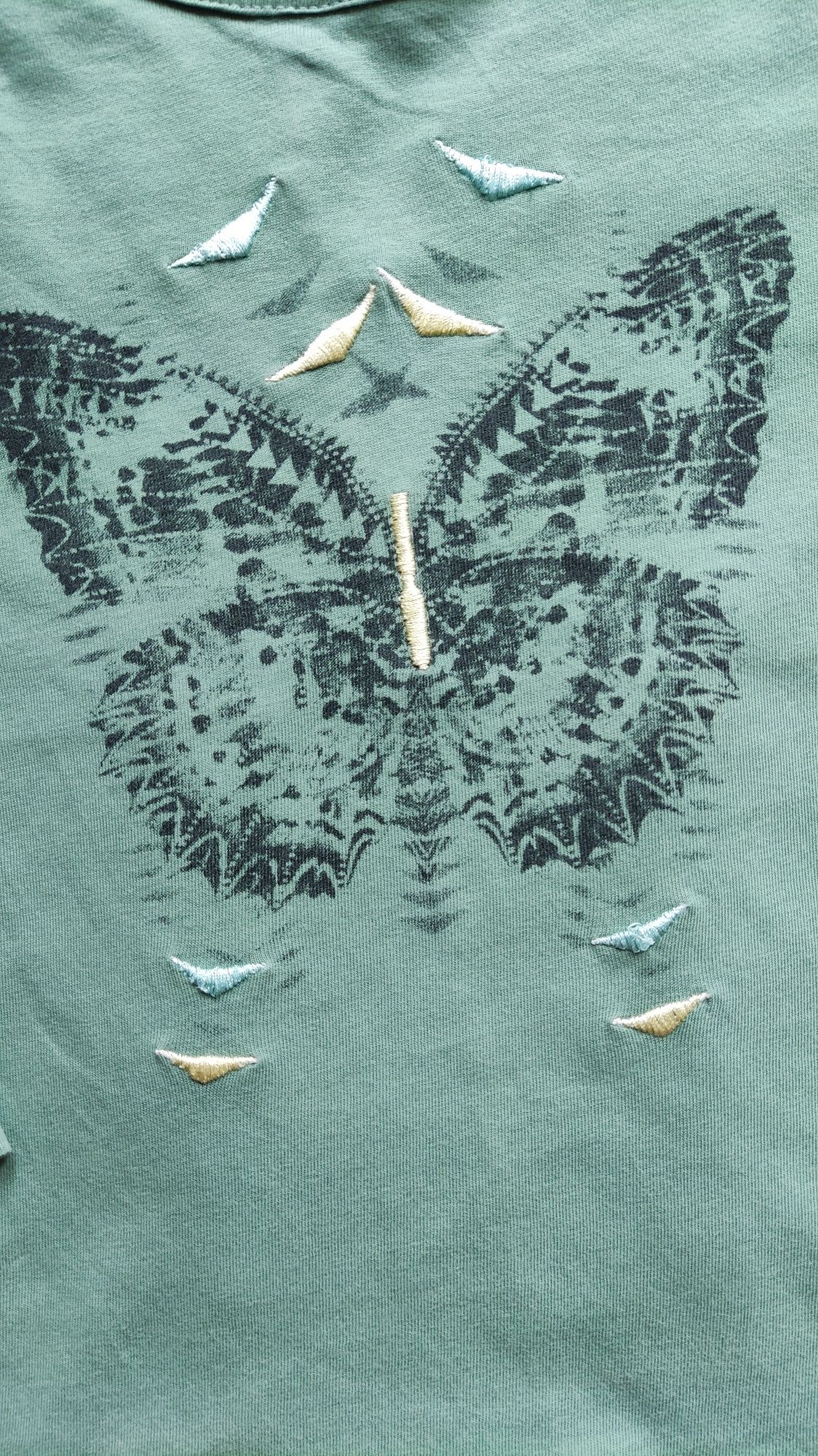 Bluzka Reserved z motylem 104 cm