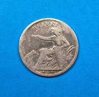 Szwajcaria 1 frank rok 1851, srebro 0,900