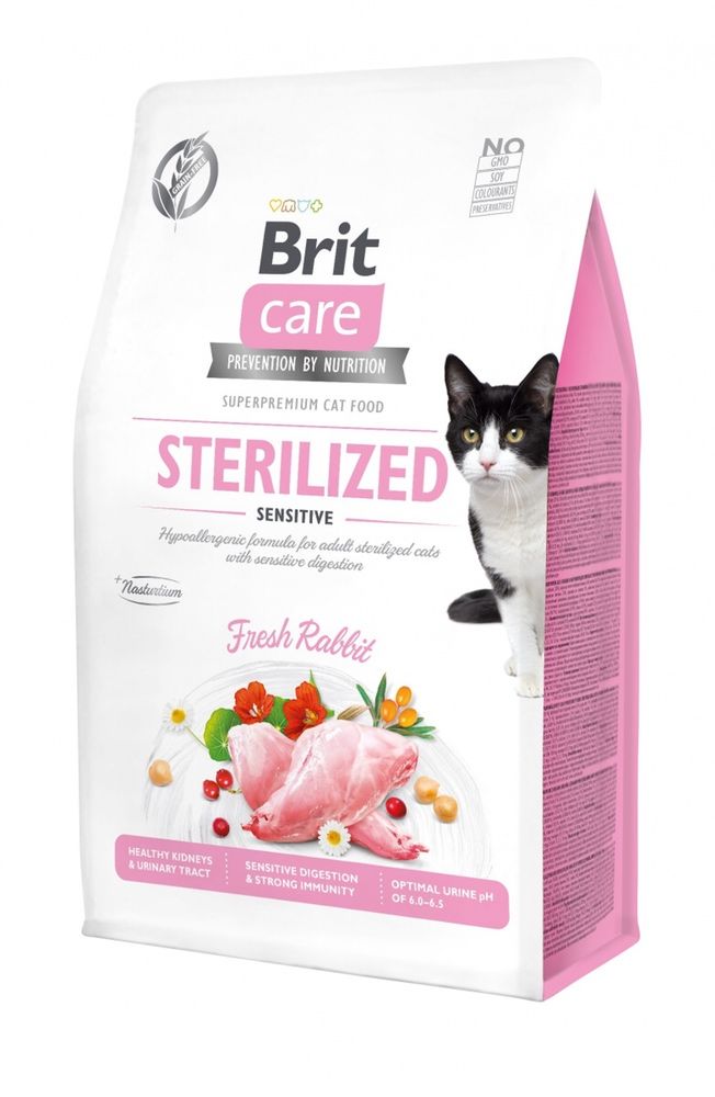 Brit Care Cat Grain Free Sterilized Sensitive 7 кг