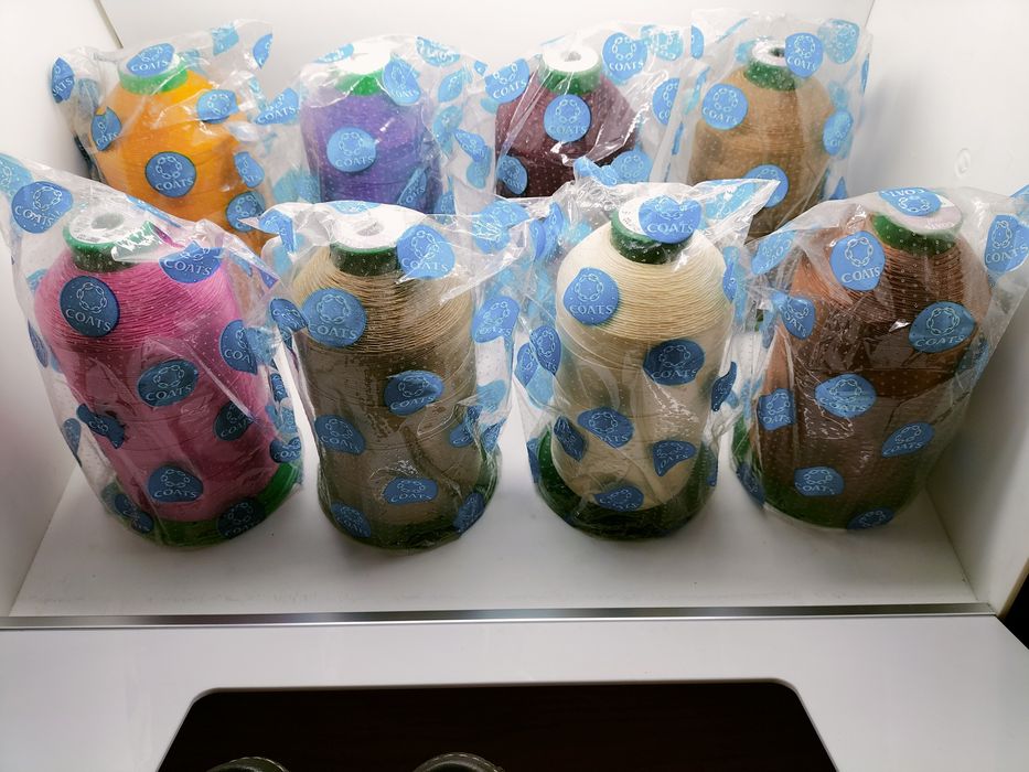 Linha Costura Coats & Linha cera cozer manual & Linha Golf Coats