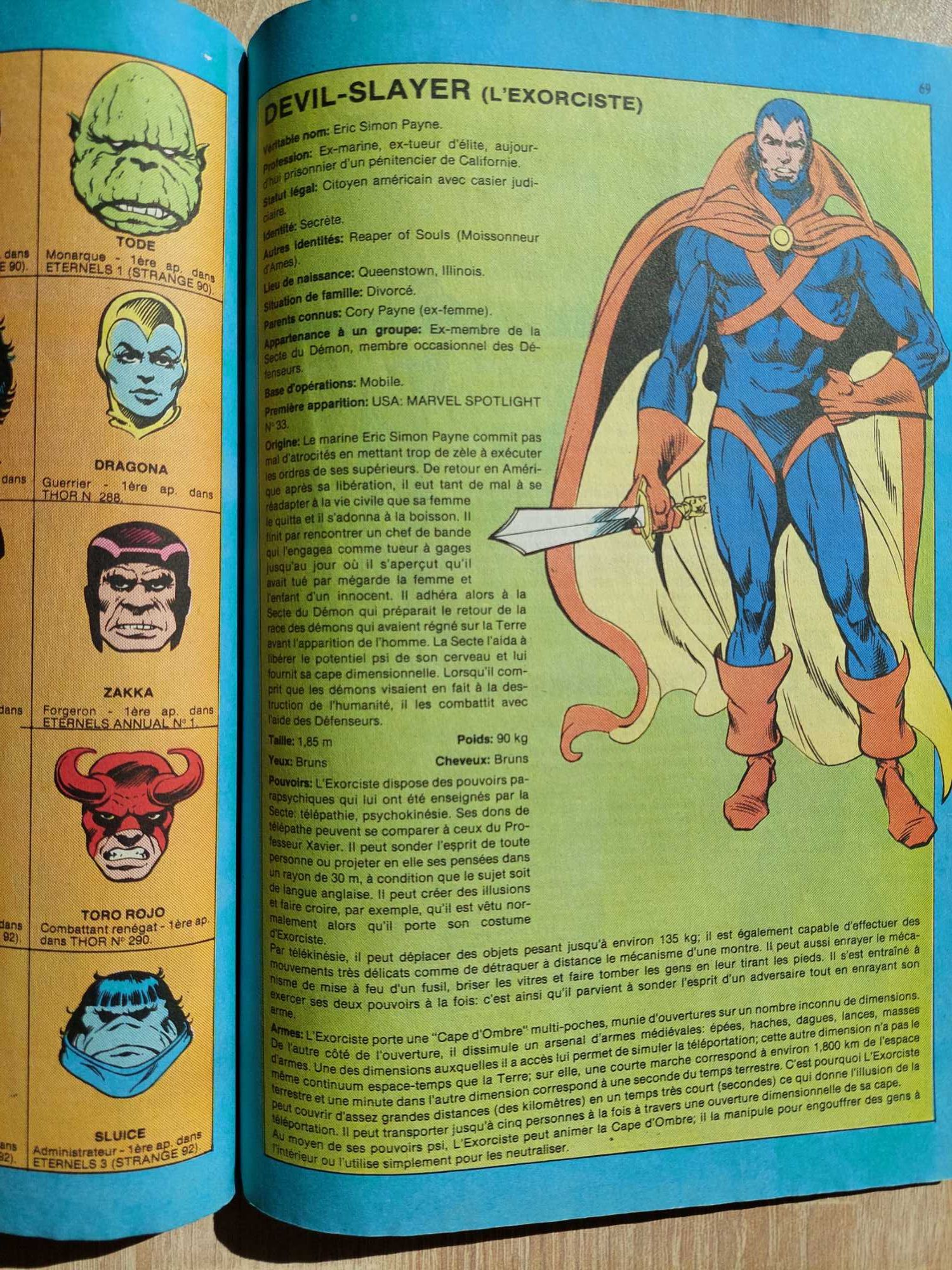 Strange Marvel Comics komiks w języku francuskim