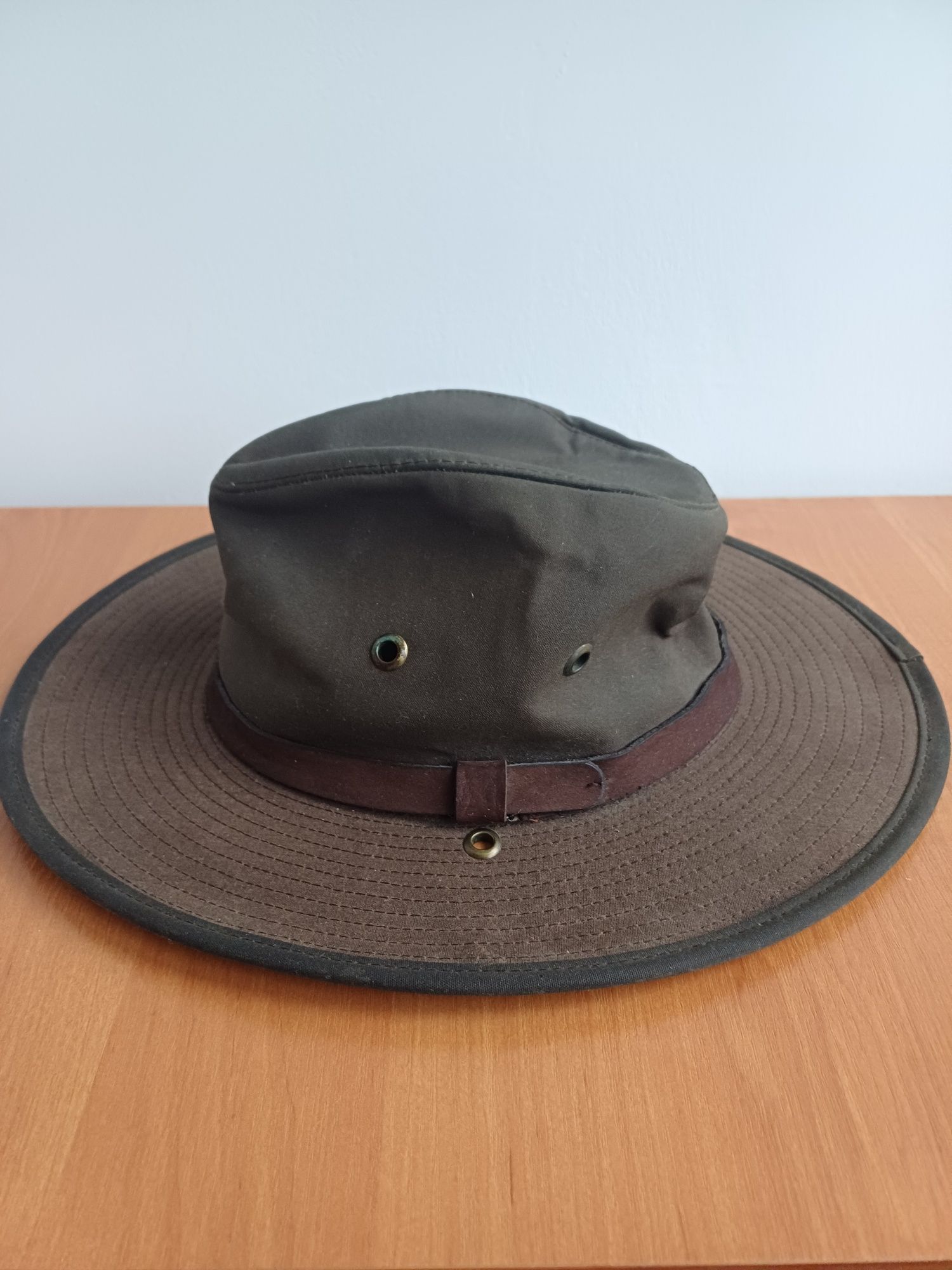 Винтажная шляпа STETSON ( оригинал) вощеный котон 54-55 см