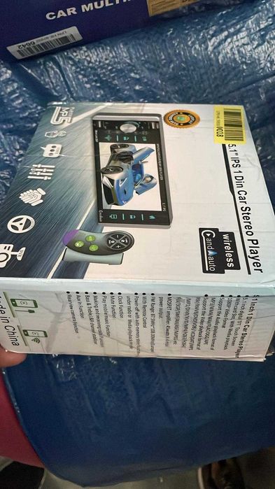 Radio samochodowe 1 Din z ekranem dotykowym IPS 5,1 cala "CAR MULTI".