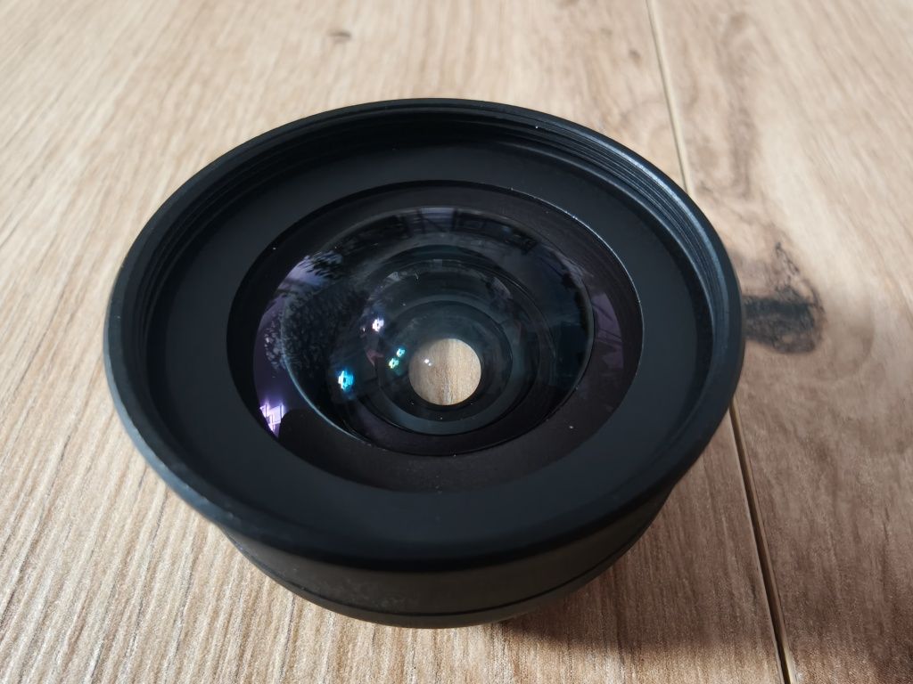 Soczewka Apexel 2w1 Macro+Szeroki kąt