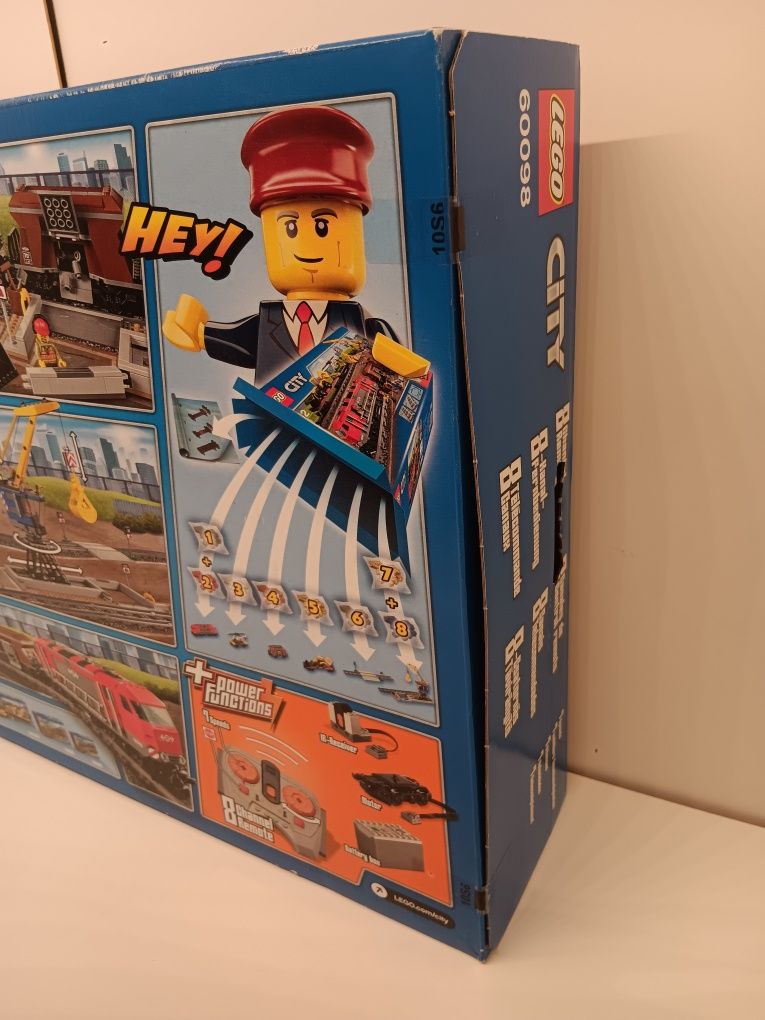 Nieotwarte Lego City 60098 Pociąg Towarowy