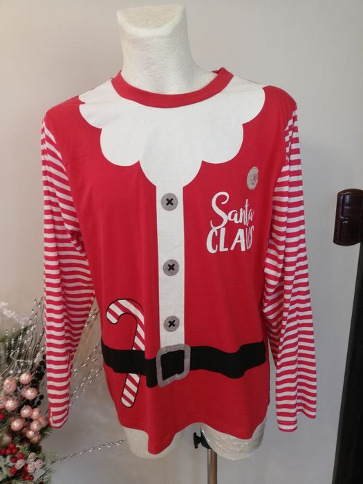 Nowa góra piżamy męskiej roz M /L świąteczna