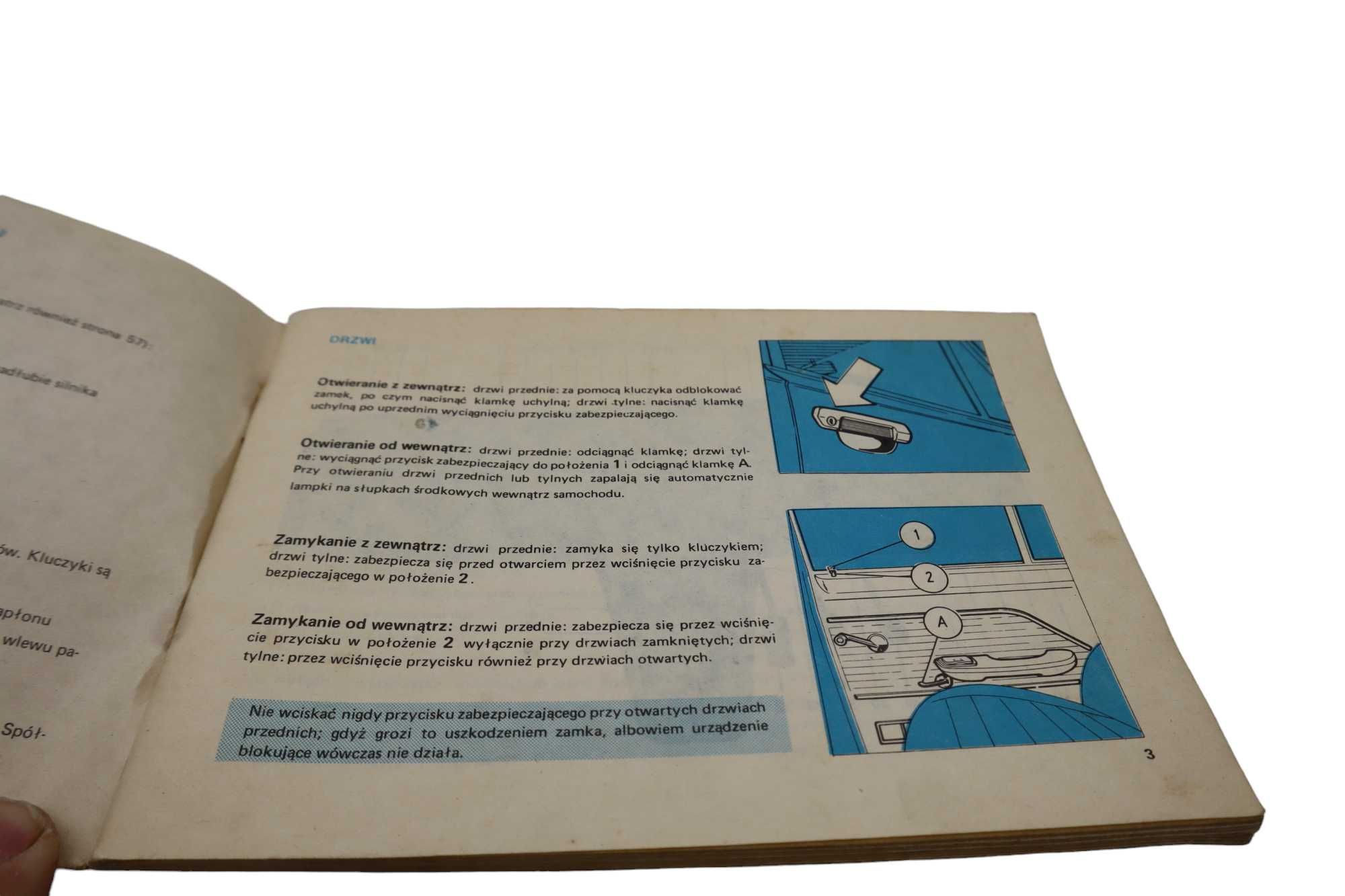 Instrukcja Obsługi Polski FIAT125p 1980r LK