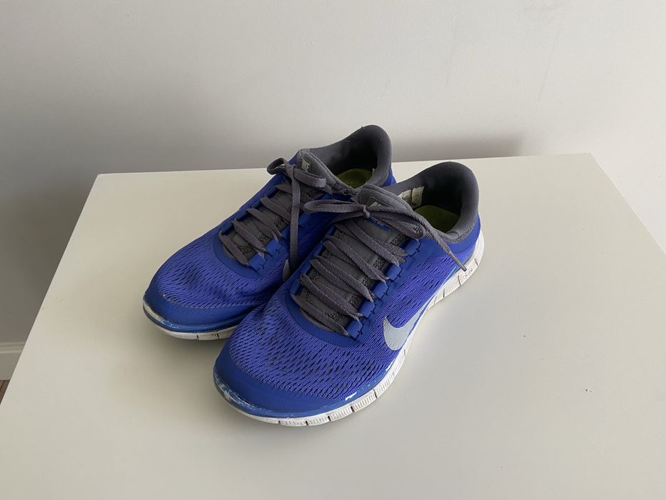 Nike free run 3.0 buty do biegania niebieskie r 40