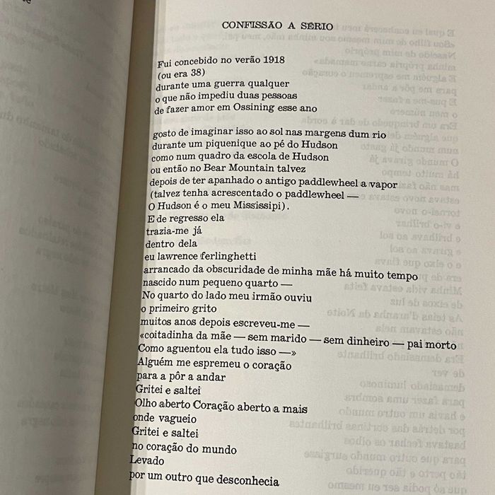 Lawrence Ferlinghetti - A Boca da Verdade (envio grátis)