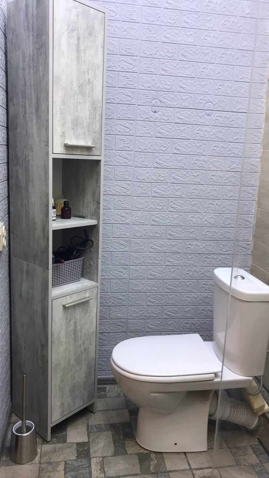 Гарантия ! Универсальный напольный шкаф пенал в ванную комнату кухню