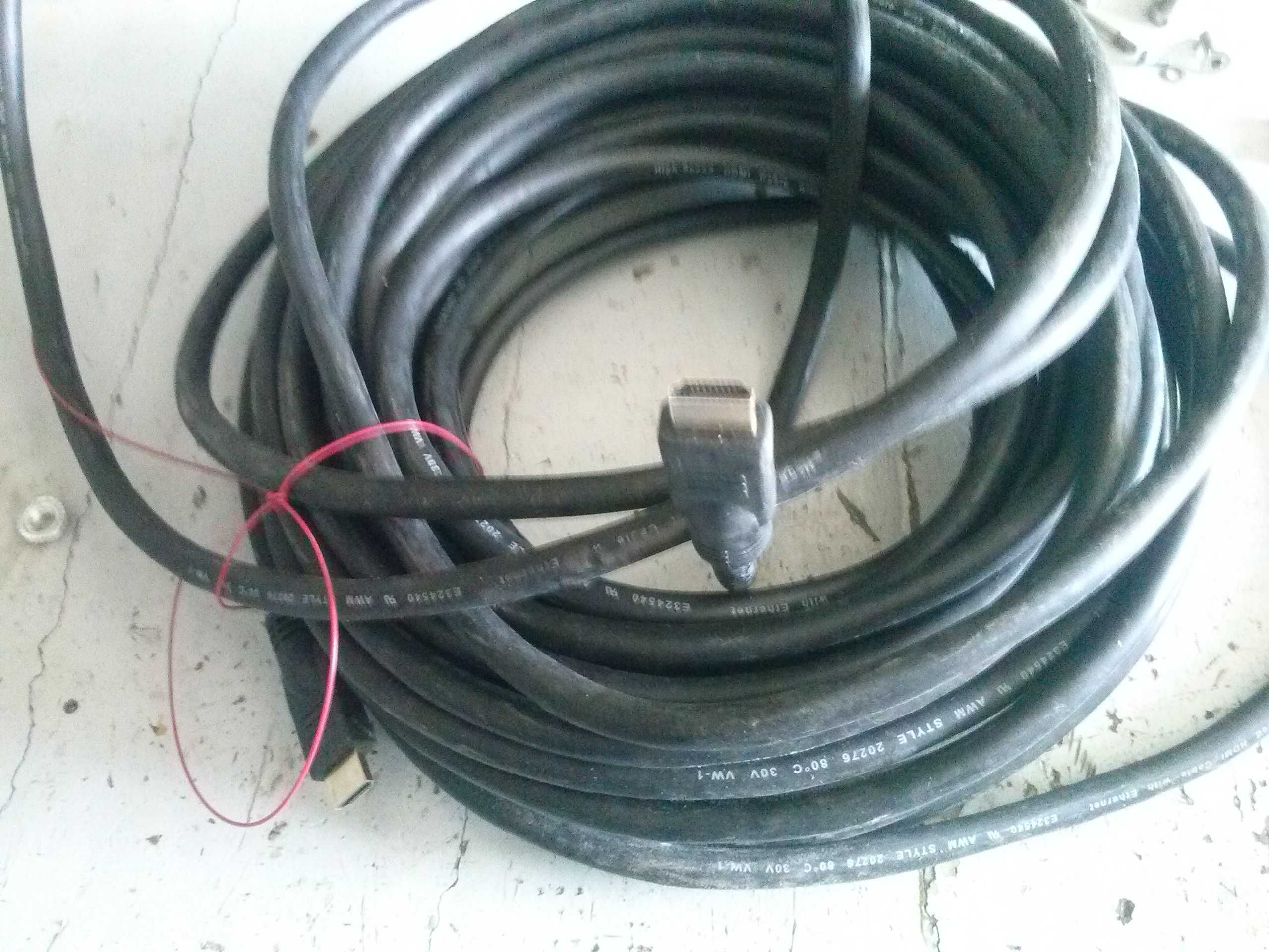 kabel high sped HDMI with internet  20 metrów gruby