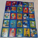 lote de 40 cromos smurfs