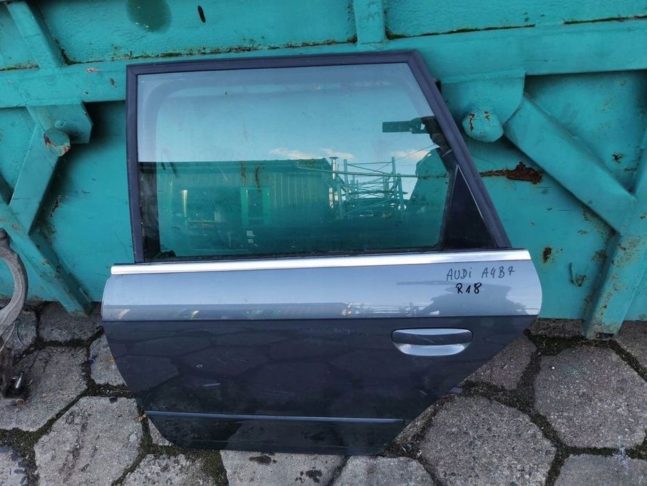 drzwi lewy tył audi a4 b7