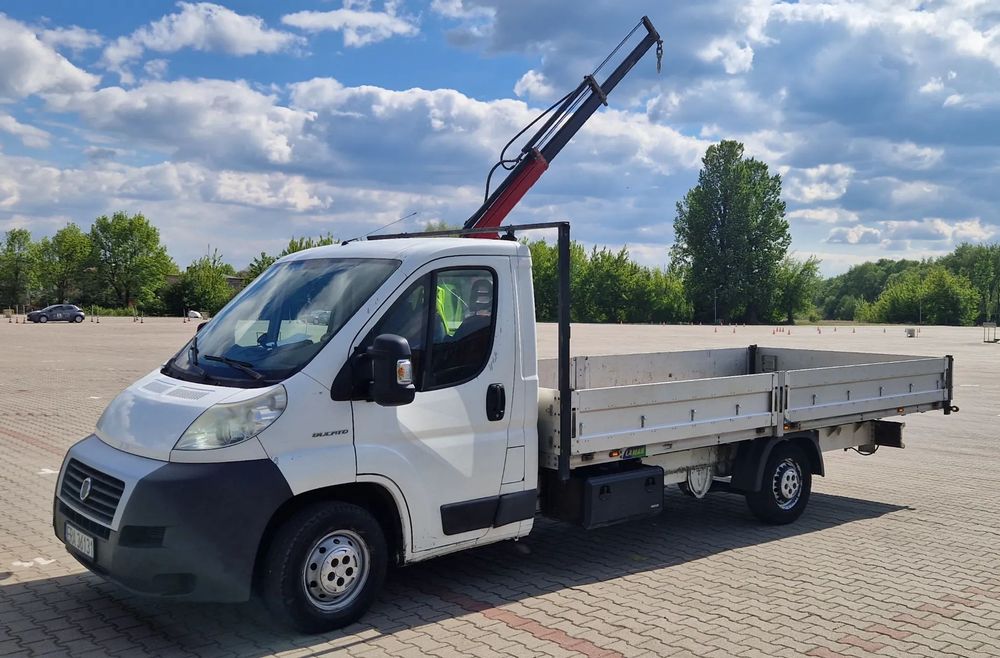 Fiat Ducato  Fiat Ducato 2.3 130KM HDS PALFINGER 1100kg Długa skrzynia 5m