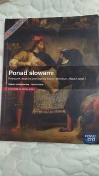 Podręcznik do języka polskiego "Ponad słowami" 2 cz.1