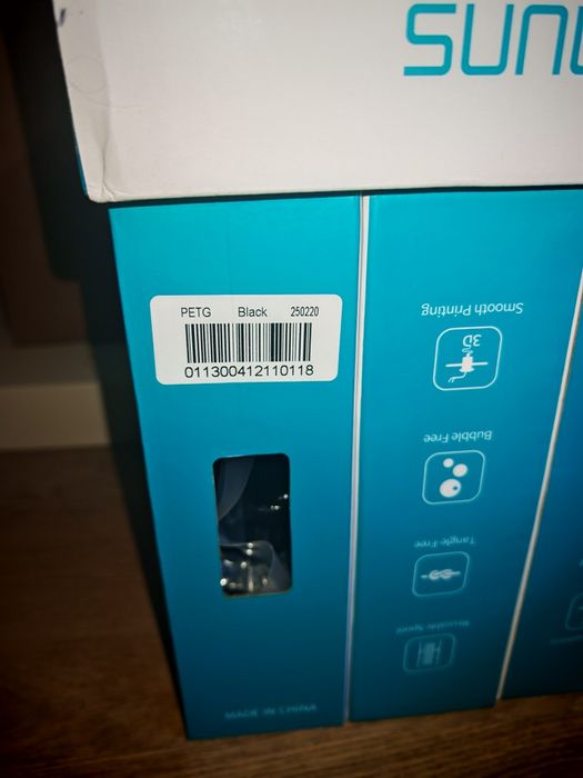 Filamento 3D Sunlu Petg 1kg 1.75