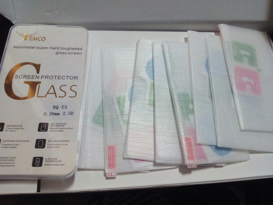Pelicula vidro bq e5