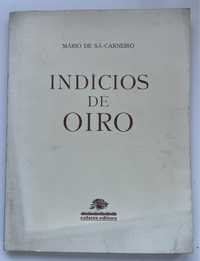 Mário de Sá Carneiro - Indícios de Oiro (Facsimile da Primeira Edição)