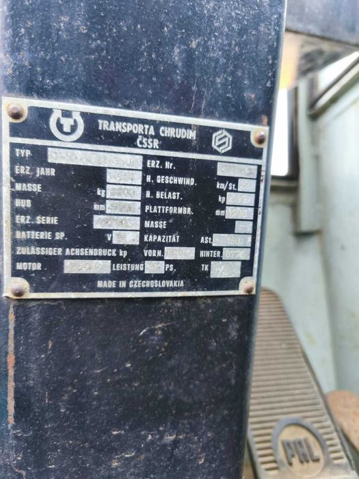 Wózek widłowy bocznego załadunku 5T