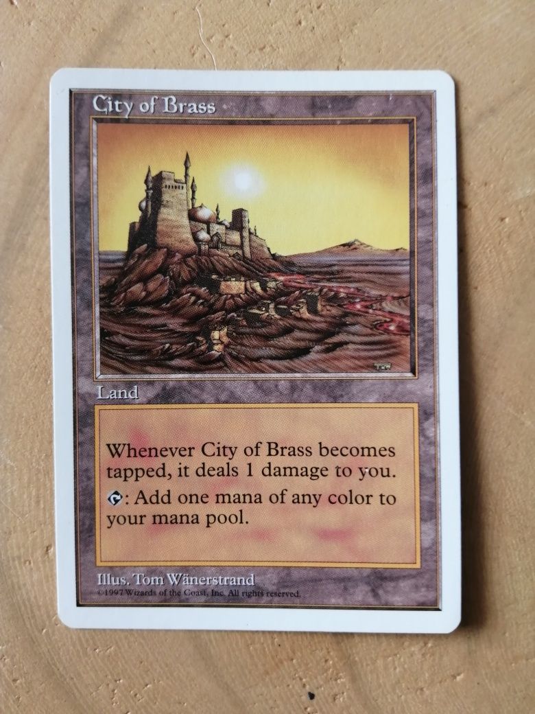 City of Brass - 5th edition (Magic the Gathering)