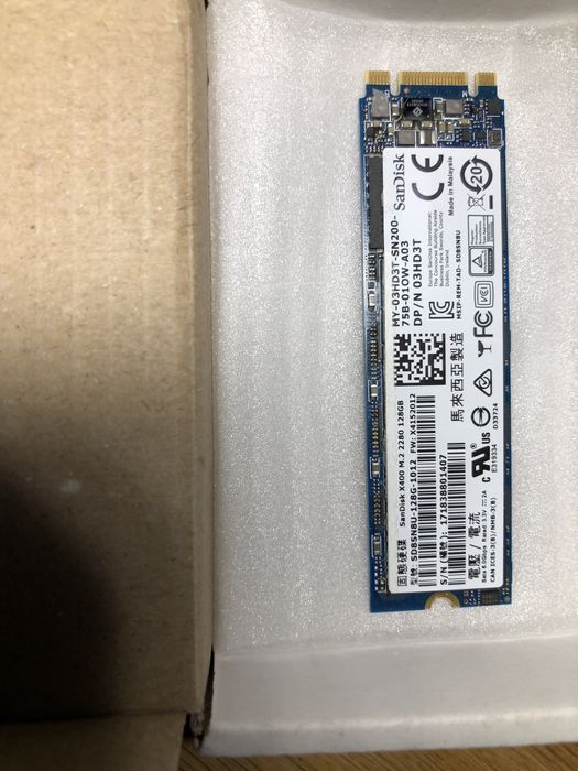 Новий SSD диск SanDisk X400 128GB M.2 2280 SATA3 MLS