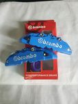 Tampas Brembo das maxilas dos travoes