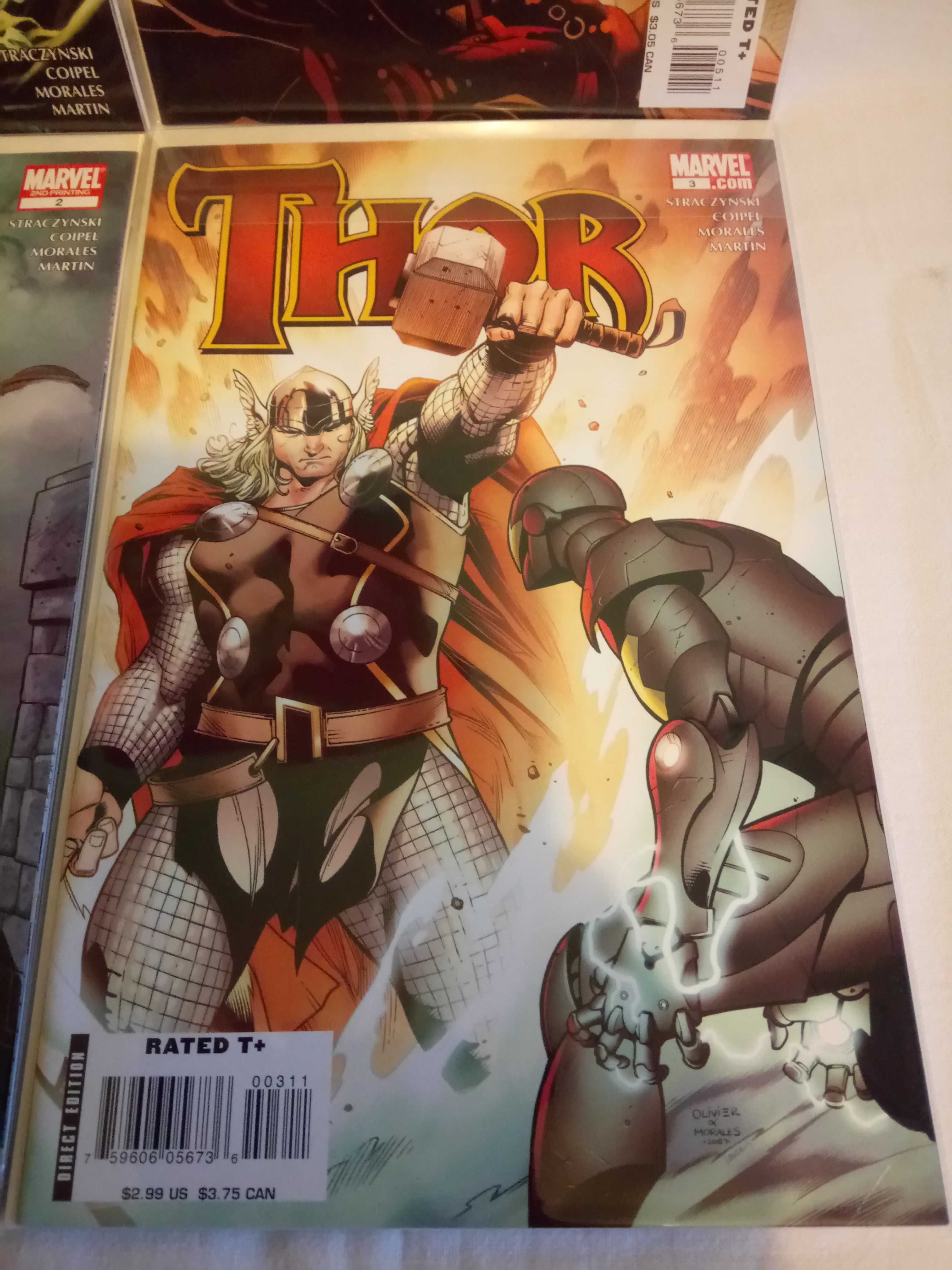 Komiksy Marvel Thor, Straczynski, Coipel 2007 USA