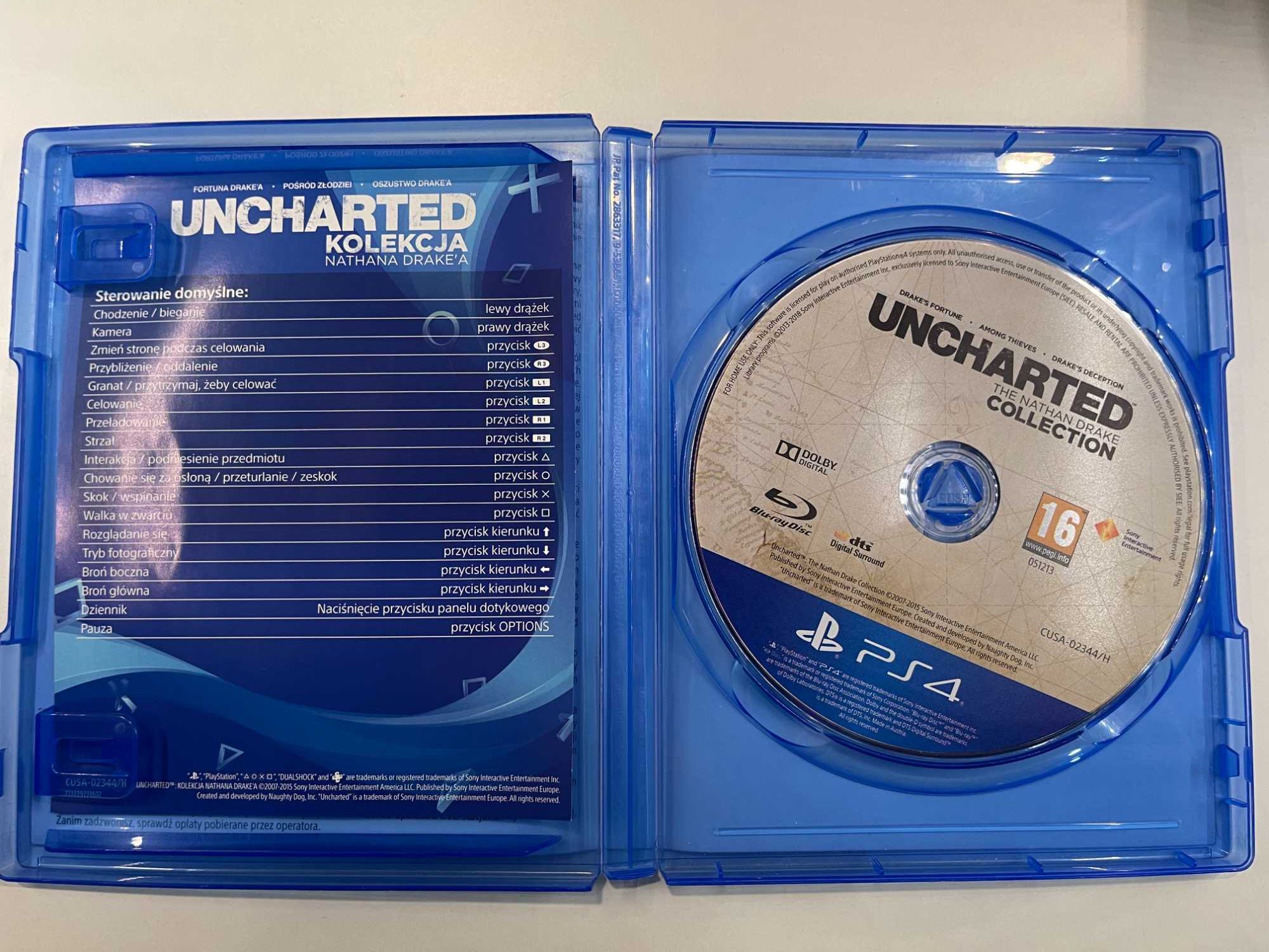 Uncharted Kolekcja Nathana Drake'a Ps4