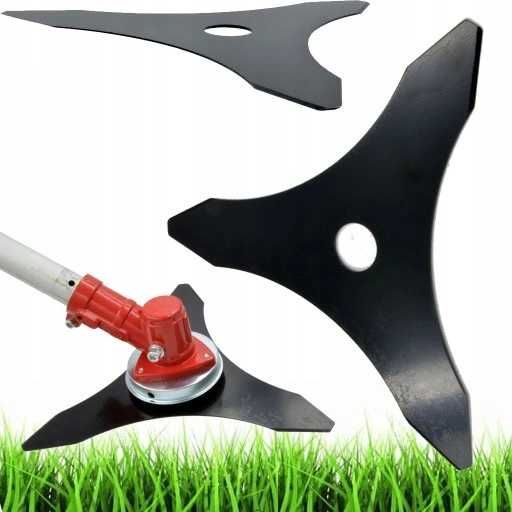 NÓŻ OSTRZE do KOSY SPALINOWEJ 3 Zęby 3T x 255mm x 25,4 mm TARCZA Metal