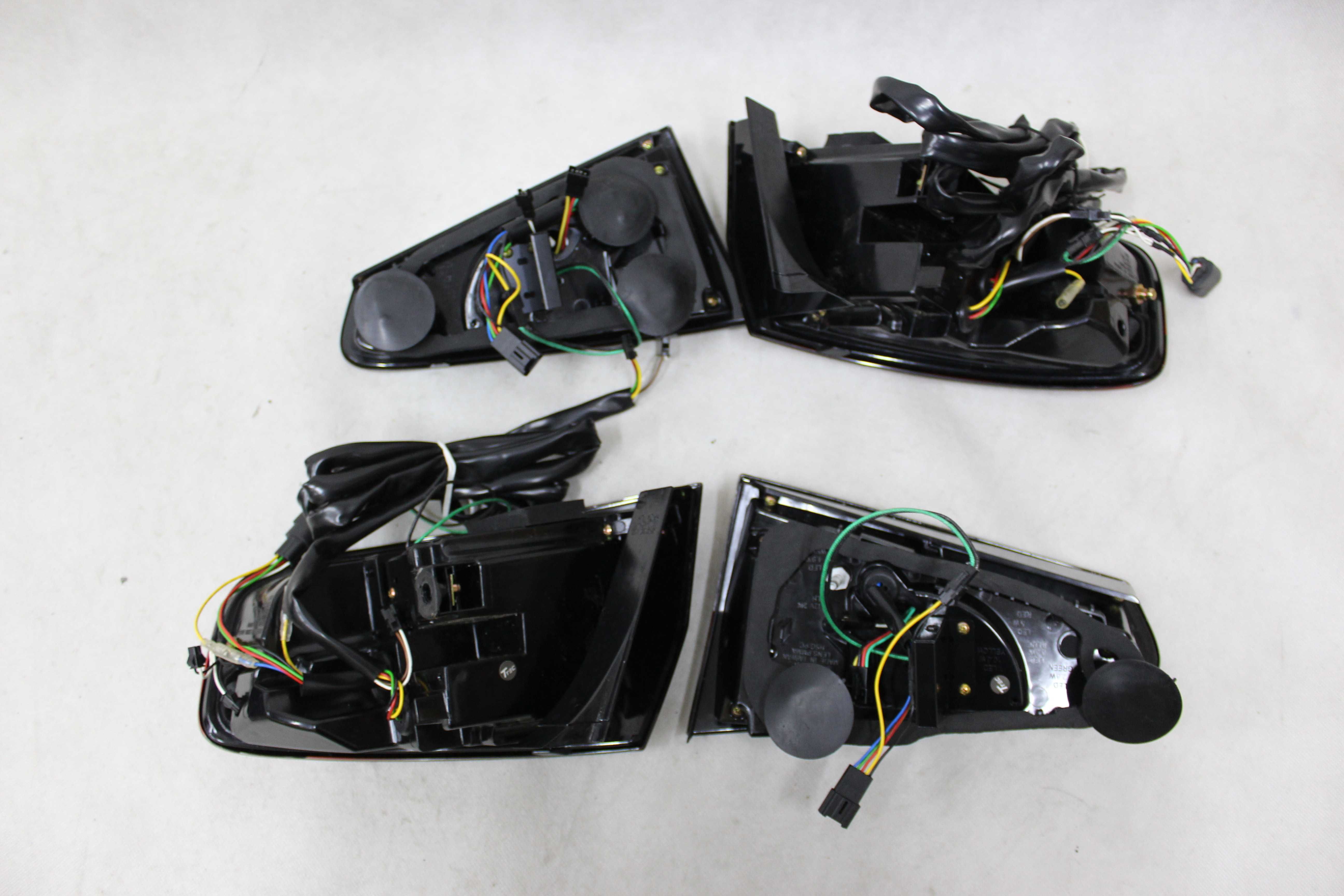 Lampy tył tylne AUDI A4 B8 12-15 LIFT Sedan LED NEON DYNAMICZNE SMOKE