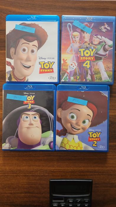Toy story 1 2 3 komplet bajka bajki blue ray