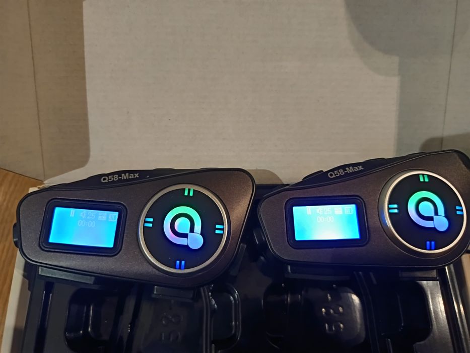 Kit 2 auriculares para capacetes moto