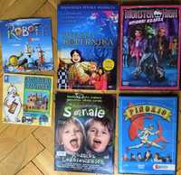 4 Filmy dla dzieci na DVD + 2 gratis -MONSTER HIGH