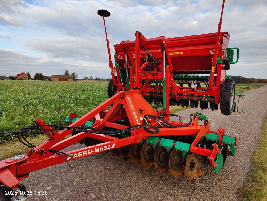 Zestaw uprawowo siewny AGROMASZ ATO30 + SR300