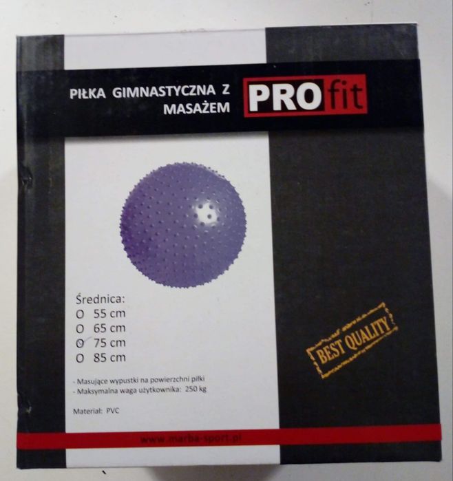 Piłka Gimnastyczna z masażem