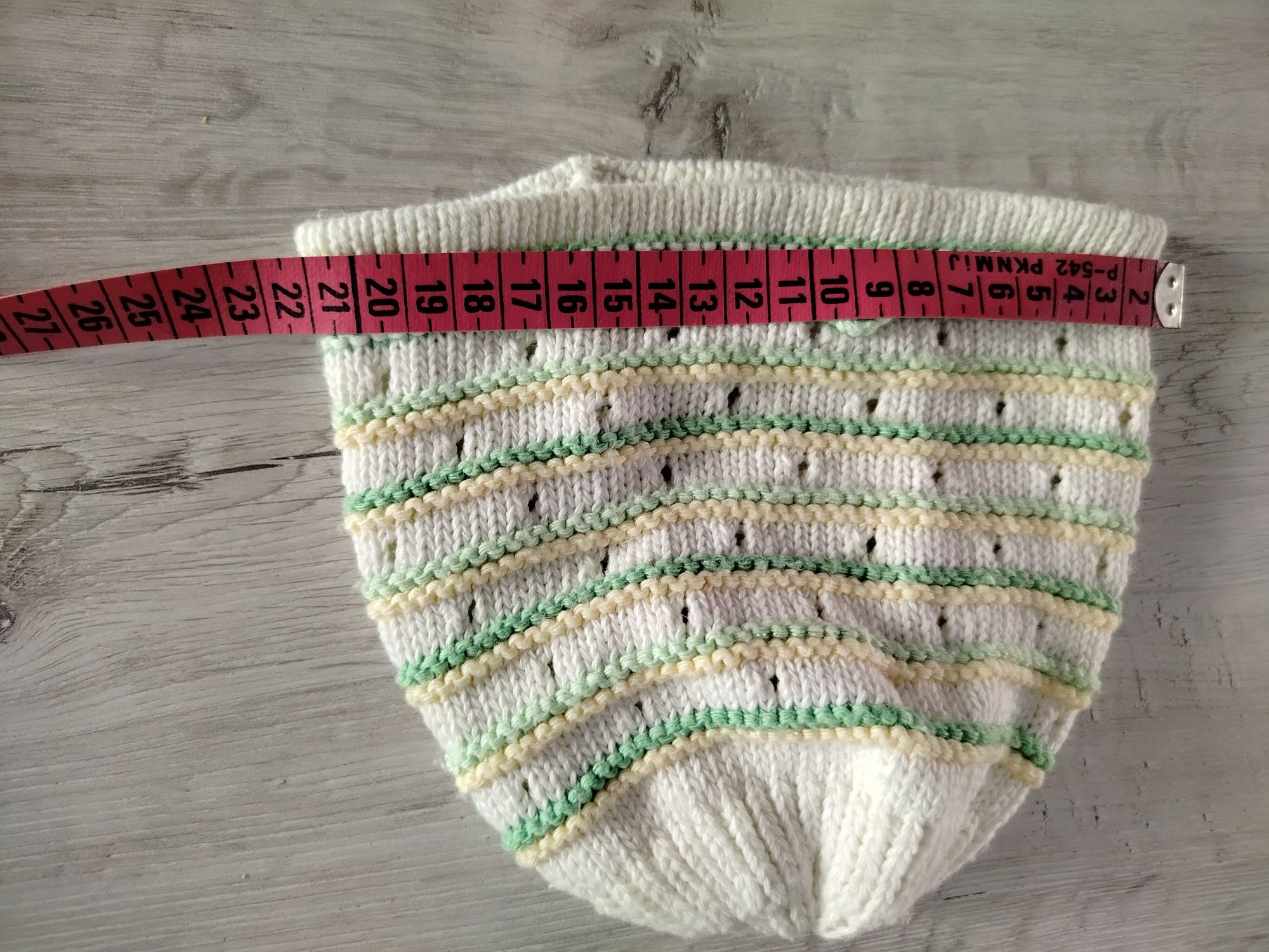 Czapka wiosenna dla dziewczynki
