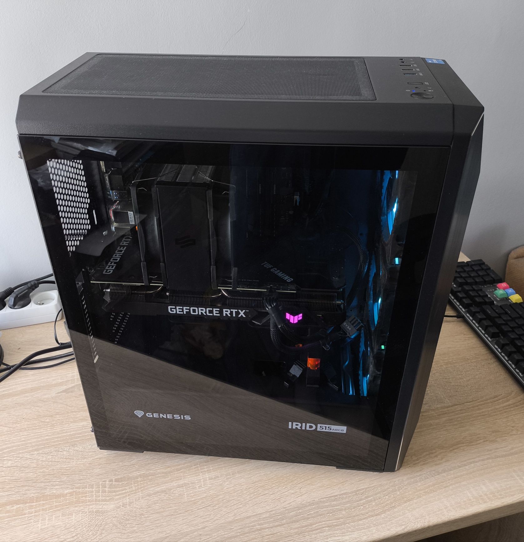 komputer gamingowy i5-12600/RTX 3060 TI/32GB RAM/1,5TB SSD + gratisy