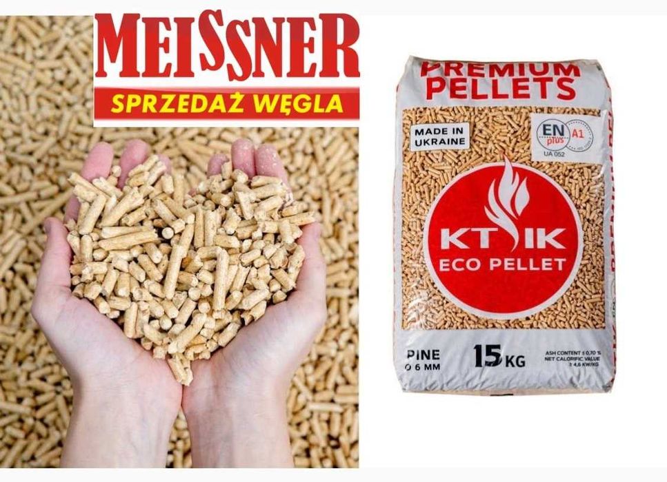 Palet drzewny PREMIUM PELLETS KTIK EN plus А1 PREMIUM 100 % sosna