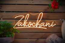 Ledon "Zakochani" – HIT wesel 2025! Wesele wynajem led love ledon neon