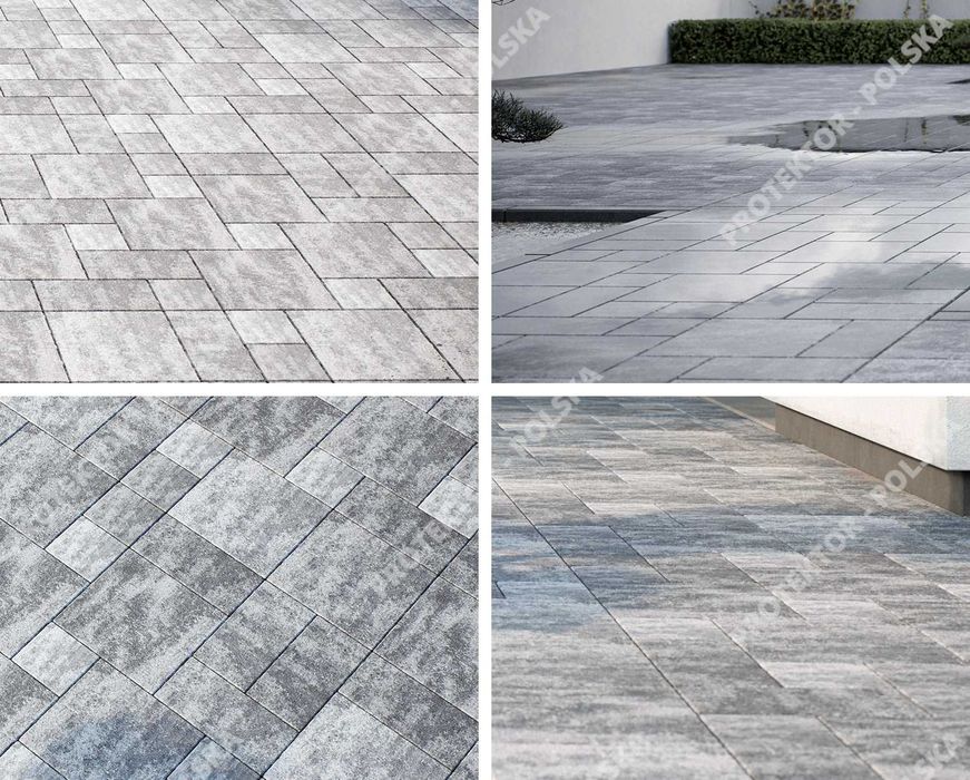 kostka brukowa COMO BRUK plac chodnik dom parking taras podjazd ogród