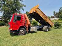 Volvo fl7 c/ grua e báscula
