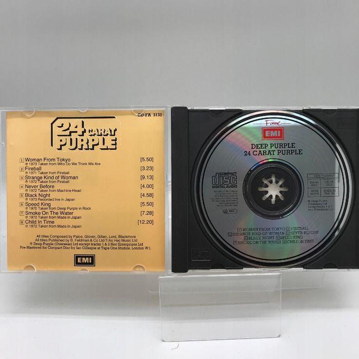 cd - deep purple - 24 carat purple