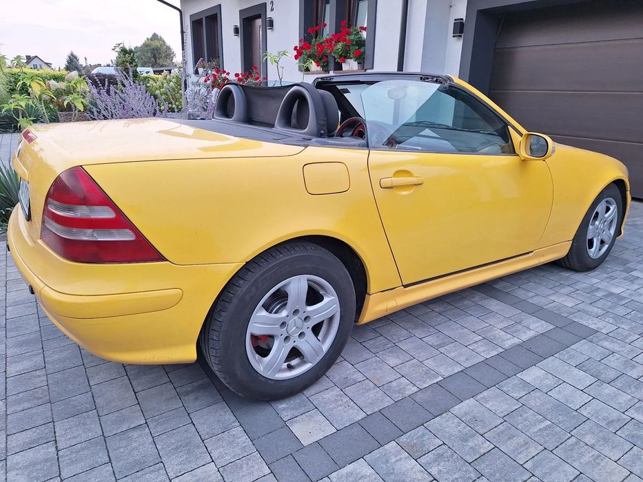 Mercedes-Benz SLK Slk r170,bardzo ładny kabriolet sprowadzony bezwypadkowy