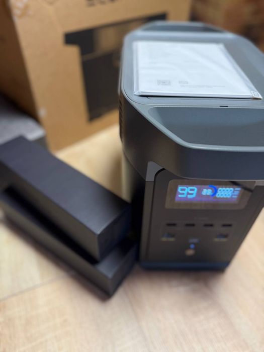 Новая зарядная станция EcoFlow DELTA 2 1024Wh 284000mAh 1800W