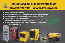 Osuszanie budynków, iniekcje, lokalizacja wycieków, wynajem osuszaczy
