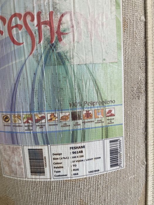 Tapete com bom uso de conservação